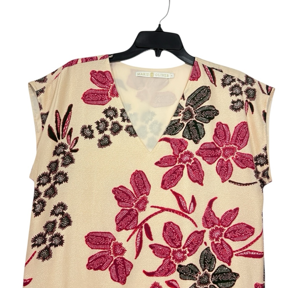 MARIE OLIVER andi floral shift dress S - Picture 8 of 8